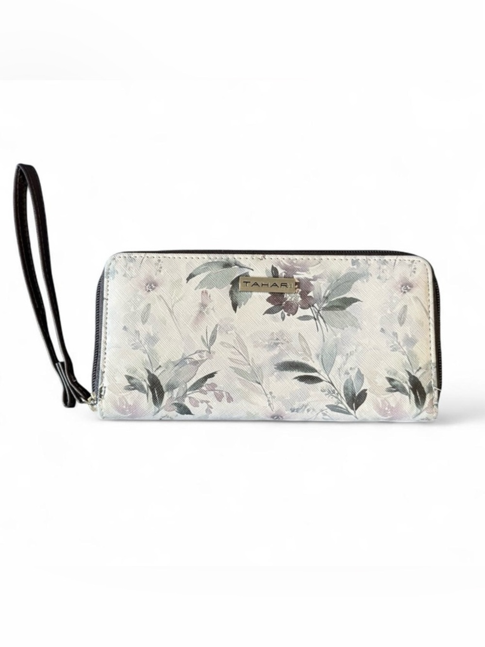 Tahari Floral Zip Wallet